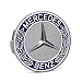 Mercedes-Benz Blue Classic Logo Wheel Center Cap