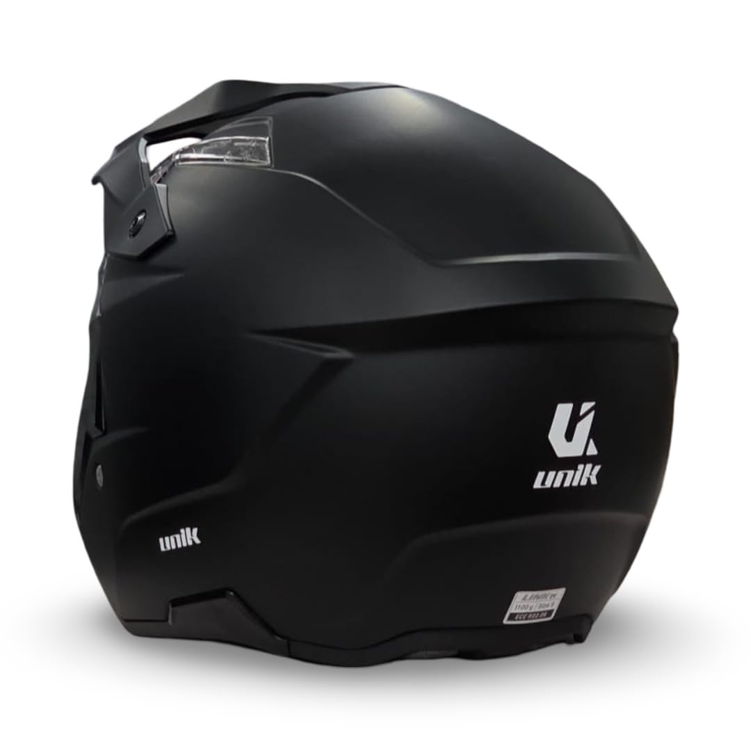 Casco Trial Unik Link DV Negro Mate Talla M