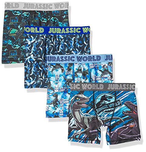 Jurassic World Boys  Big Underwear Multipacks, AthleticBxrBr4pk, 6