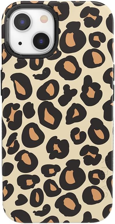 Casely iPhone 14 Plus Case | Into The Wild | Leopard Print | Compatible with MagSafe