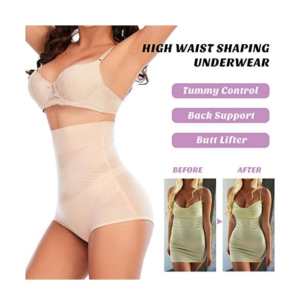 Tummy-Control-Shapewear-Panties-for-Women-High-Waist-Trainer-Cincher-Underwear-Body-Shaper Women Waist Shapewear Tummy Shaper Panties