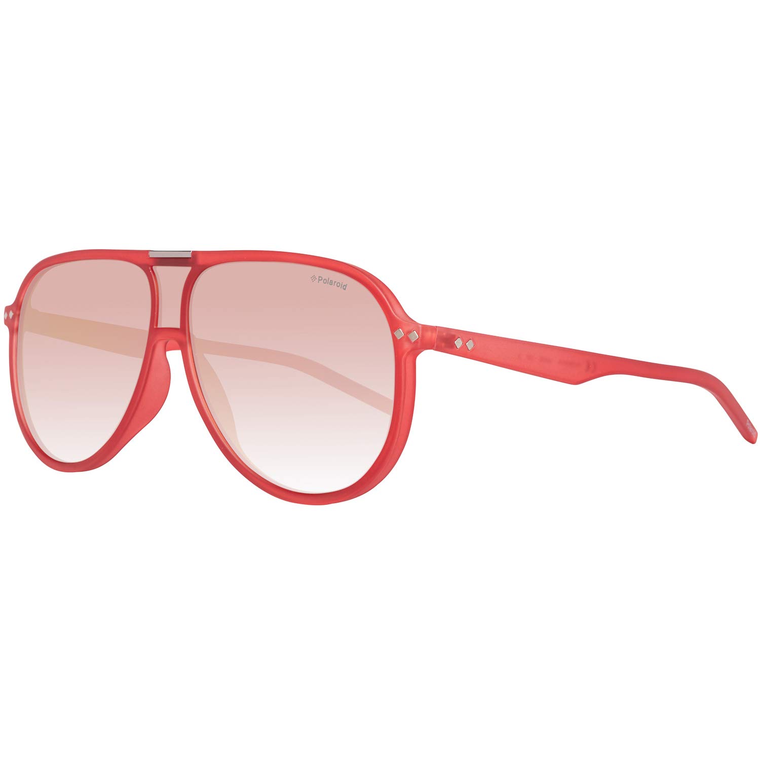 Polaroid Unisex Red Sunglasses Acetate Frame