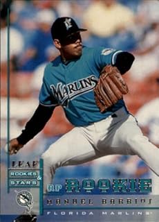 1998 Leaf Rookies and Stars Baseball Rookie Card #243 Manuel Barrios
