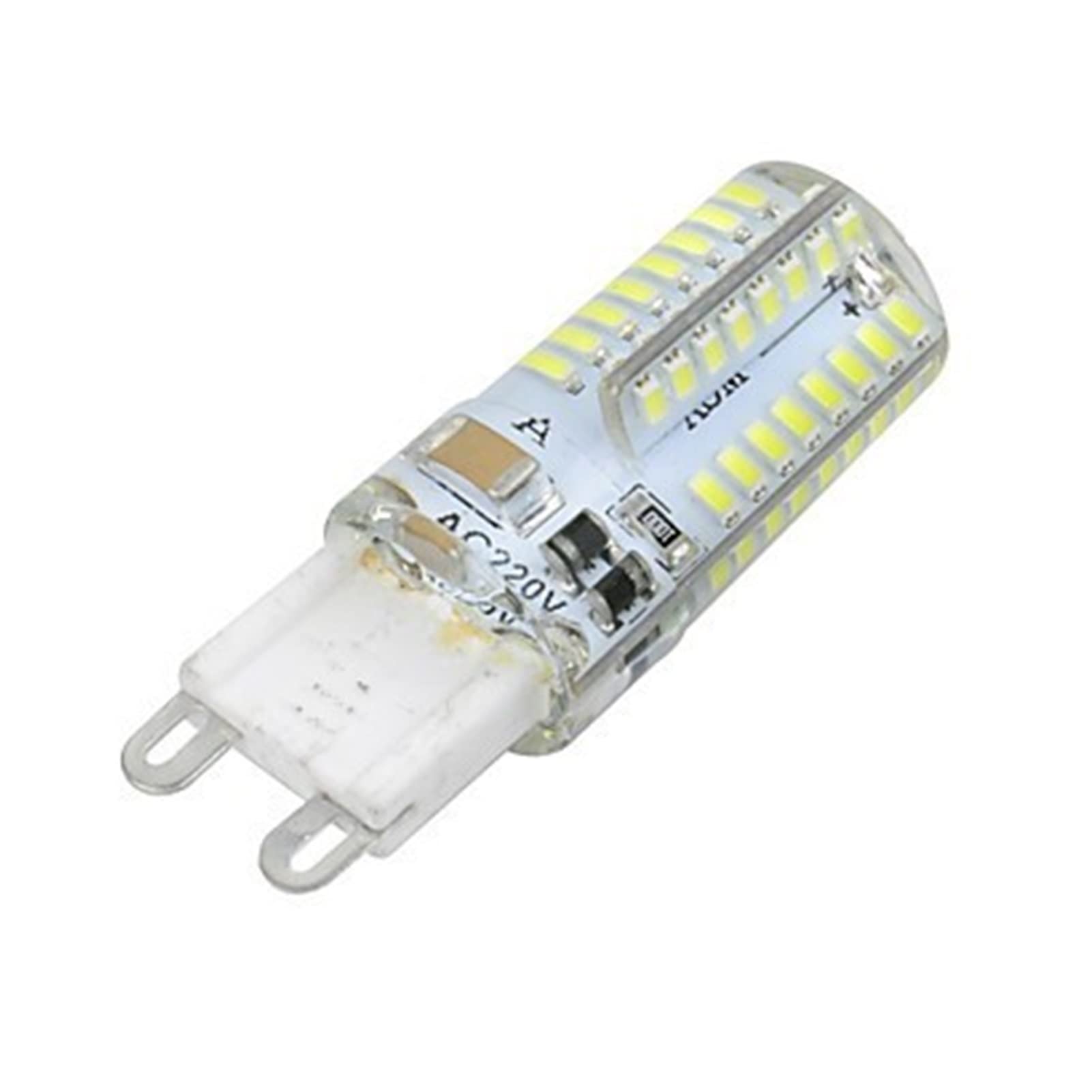 NXCVBNKZJ KJXP Lighting, Pack of 10, LED Corn Lights AC220-240V G9 3W 64-SMD3014 300-400LM Warm White/Cool White(Cold White)