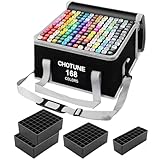 Chris.W Marker Pen Case Markers Carrying Bag Holder for Marker and Sketch Marker, Permanent Paint Marker, Dry Erase Marker, Repair Marker Pen, Color Highlighter