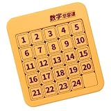 Zahlenschlitter, magnetisches Zahlenpuzzle für Gehirntraining, Lernspielzeug für Erwachsene, Kinder, Zuhause, Reisen, Camping, Schule, Geburtstagsgeschenk