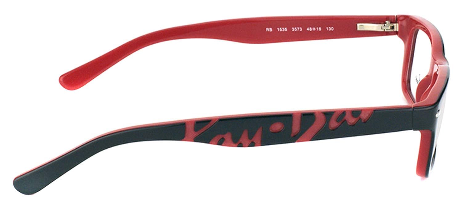 Ray-Ban Dziewczęce 0RY 1535 3573 48 oprawki okularów, czarny (Nero)