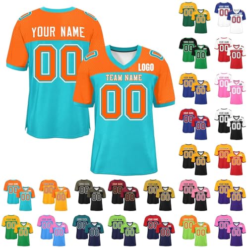 Maglia personalizzata per adulti e bambini, uomo e donna, pallone