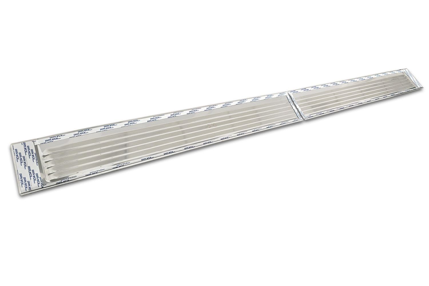 Avisa Protector de Parachoques Trasero de Acero Inoxidable Compatible con Fiat Ducato III Facelift 2023- / Opel Movano III Facelift 2023- / Toyota Proace MAX 2024- 'Ribs' (2 Partes)