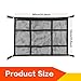 VARGTR Upgraded Car Ceiling Storage Net Pocket, Roof Tent Adjustable Car Ceiling Cargo Net with Zipper Buckle for Long Road Camping Trip,Car Roof Cargo Net Car Roof Storage Organizer for Car Trunk SUV