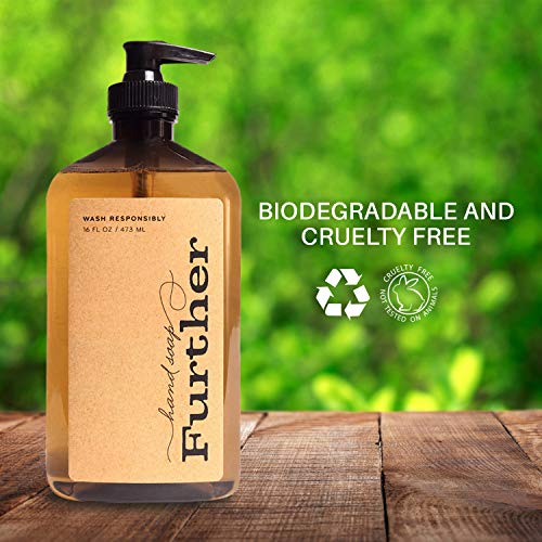 Further Glycerin Hand Soap, 16 Fluid Ounces (Pack Of 2) - Sustainable, Natural Liquid Soap #TOP4