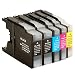 Produktbild Generisch Kompatible Tintenpatronen Ersatz für Brother LC12/40/71/73/75/400 DCP-J525N DCP-J540N DCP-J740N DCP-J925N DCP-J525W DCP-J725DW DCP-J925DW DCP-J940N-B DCP-J940N-W MFC-J835DW (1Set+1Bk)