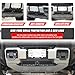 Car Front Lower Grille Protection Trim Grill Air Intake Protector Accessories Compatible with Hummer EV 2024 2025 2026 Front Bumper Radiator Guards Grille Trim Accessories (Black)
