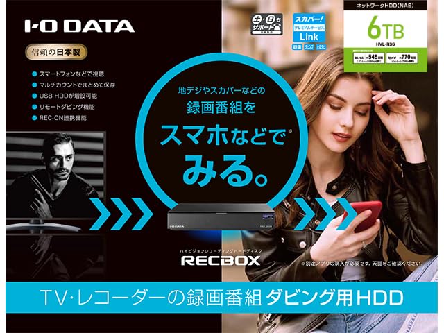Amazon | HVL-RS6 スマホ対応ハイビジョンレコーディング 