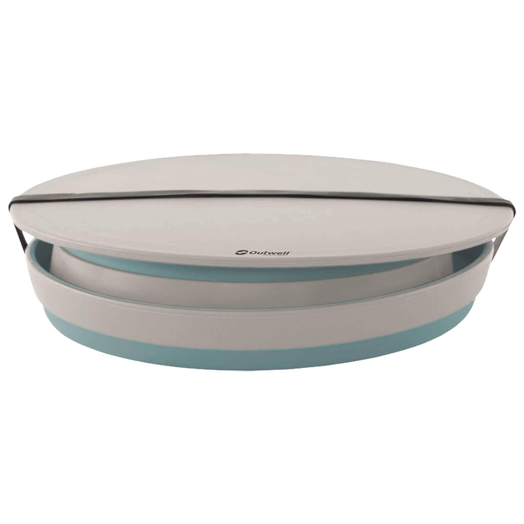 Outwell Collaps Classic Blue Bowl and Strainer Set