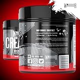 Warrior Creatine Monohydrate Powder 300g (60 Servings) – Pure Micronised Creatine Powder Supplement for Men & Women, Pre & Post Workout Strength, Muscle Growth & Recovery, Vegan – Savage Strawberry - Image 2