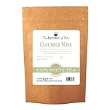 The Republic of Tea โ Cucumber Mint 100% White Tea Bags, Steeps 250 Low-Caffeinated Cups