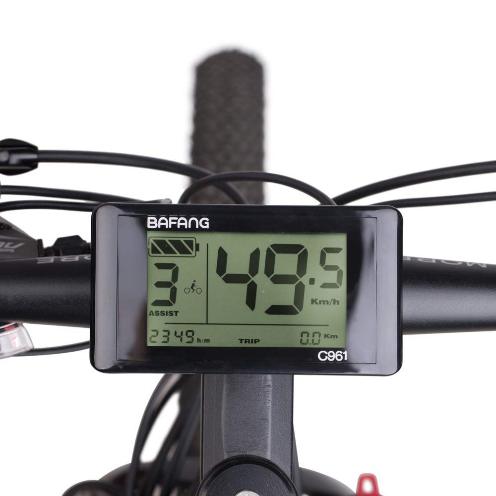 Bafang 8fun LCD 750C 850C 860C C18 C965 C961 500C SW102 Bedieningspaneel voor elektrische fietsen BBS02 en BBSHD Mid Drive motor (850C weergave Bafang 8fun LCD 750C 850C 860C C18 C965 C961 500C SW102 Bedieningspaneel voor elektrische fietsen BBS02 en BBSHD Mid Drive motor (850C weergave
