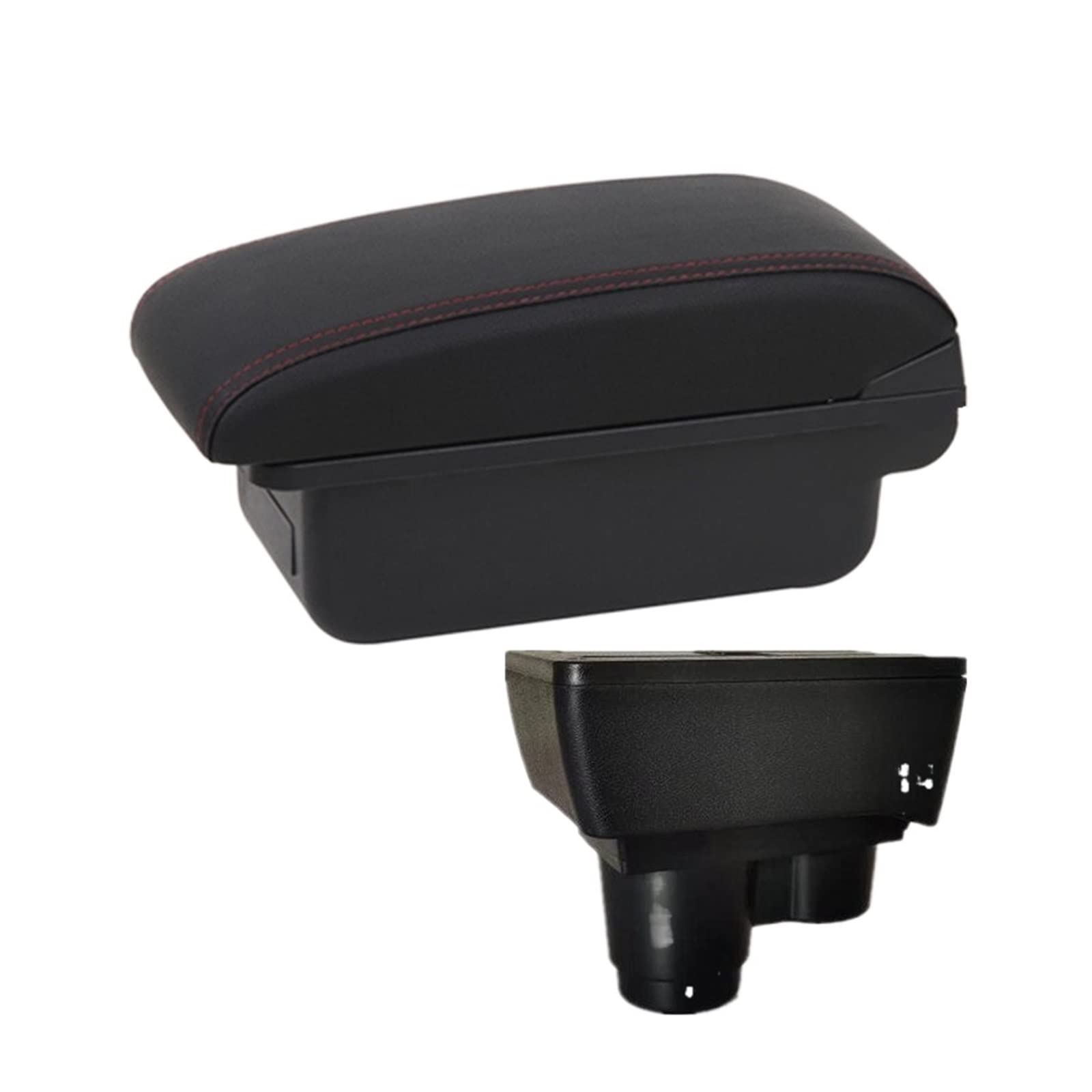 Baiqimv For Renault For Dacia For Duster 2 3 2018-2022 Car Armrest Box Central Console Storage Accessories With USB Charging(A1 No USB)
