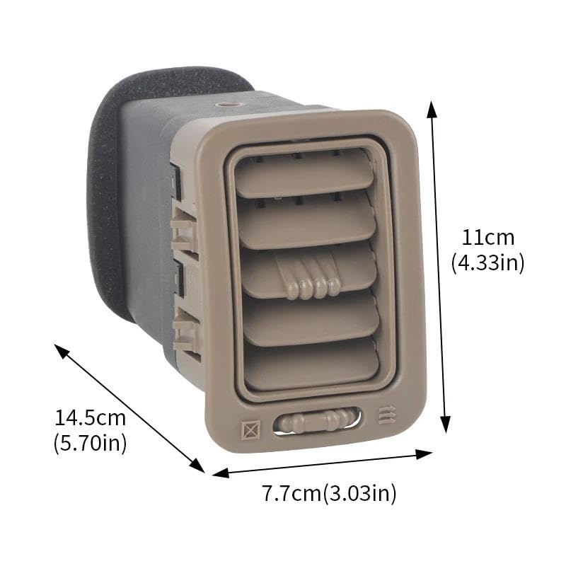Buse de ventilation climatisation réparer aérateur cassé Silverado Suburban tan 1pc