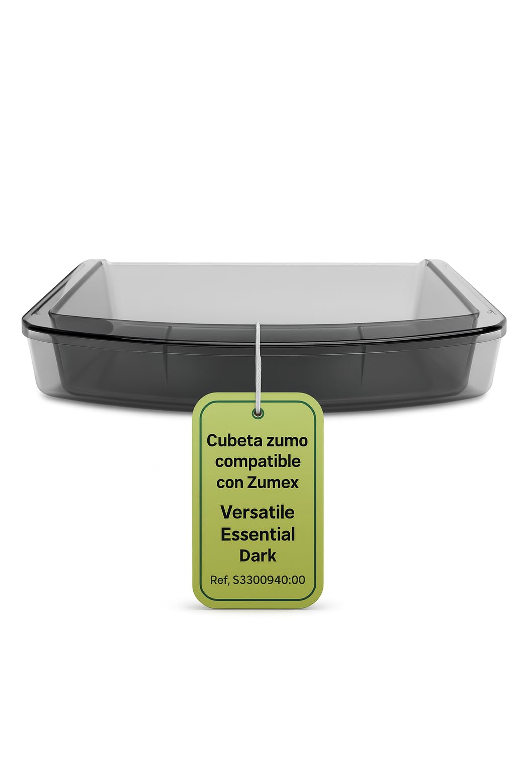 CubetasGastronorm ® Cubeta Zumo Dark Versatile Essential S3300940:00 Recambio Con Iman Compatible Con Zumex Versatile Essential Bandeja Recoleccion Jugo Exprimidor Profesional Hosteleria Bar Cafe