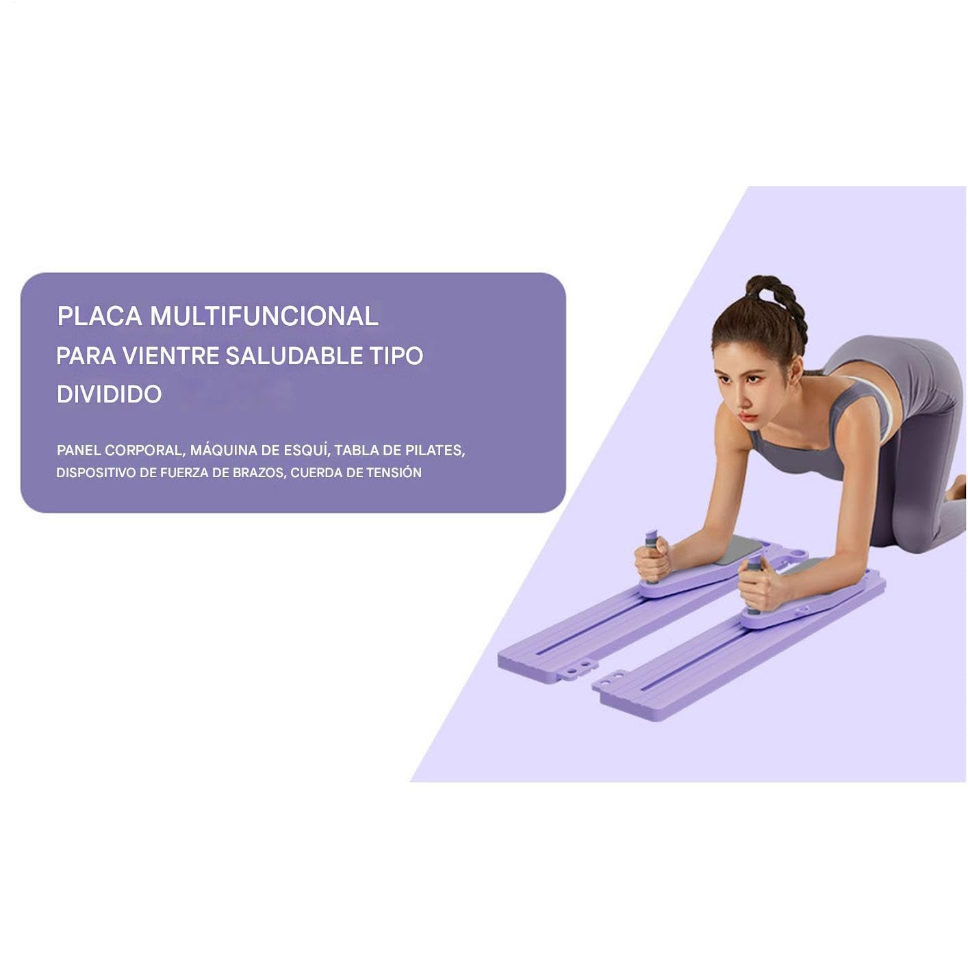 Pilates Reformer Macchina Multifunzionale Pieghevole Per Addominali | Attrezzi Per Costruzione Muscolare Equilibrio Riabilitazione Esercizi Waist