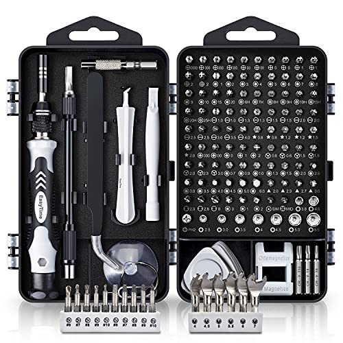 Image of Precision Screwdriver Set, 138 in 1 Professional Computer Repair Tool Kit with 117 Bit, Compatible for Laptop, PC, Tablet, iPhone, MacBook, iPad, PS4, Xbox, RC Car and electronics