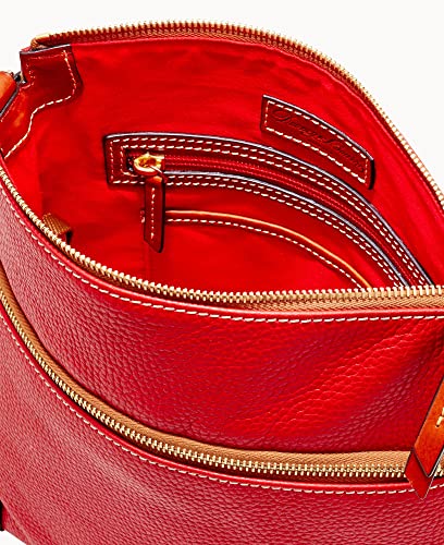 Image of Dooney & Bourke Womens Crossbody, Large Leather Handbag with Shoulder Strap