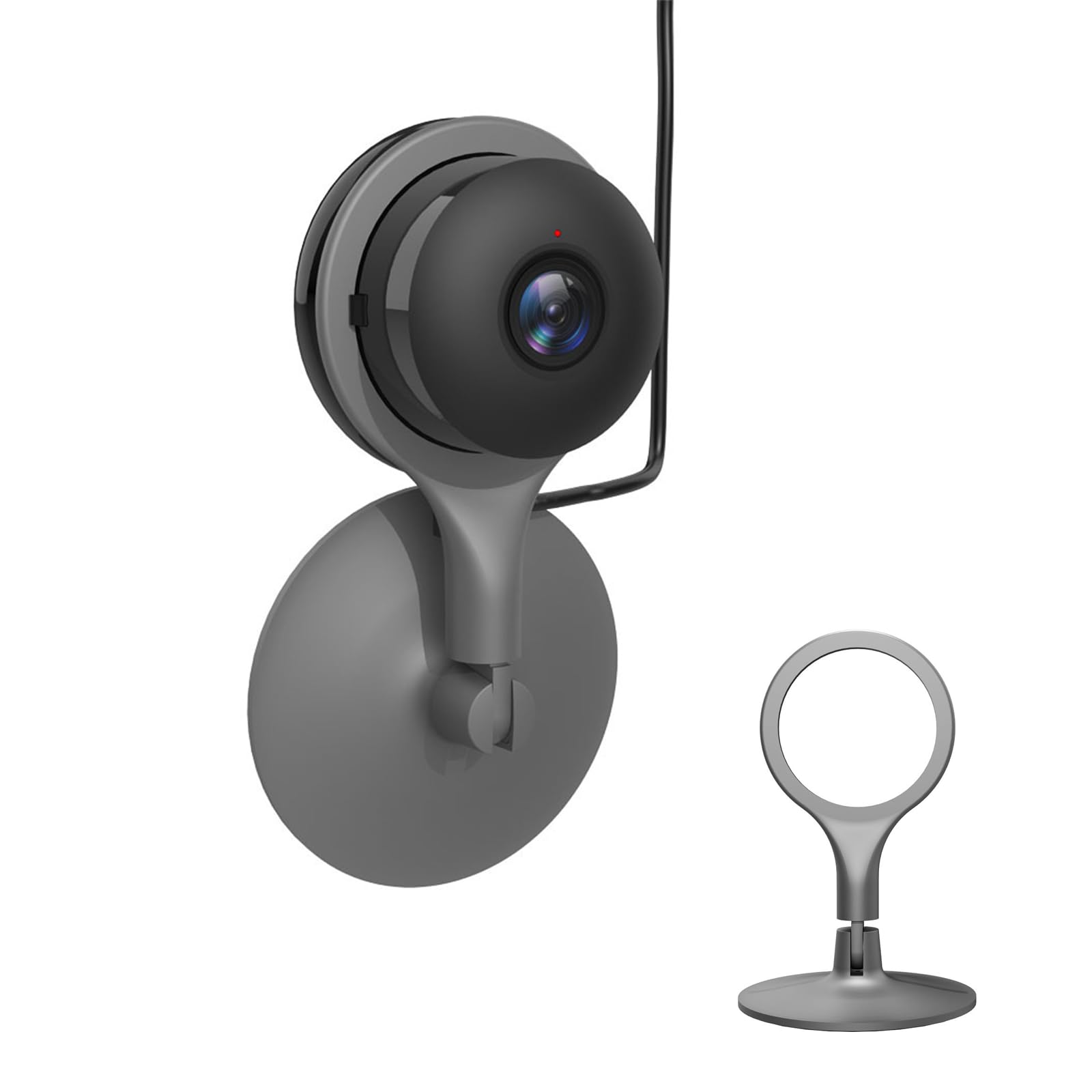 Magnetic Mount Stand Compatible with Google Nest Cam Indoor A0005 (1st Gen), Adjustable Angle Magnetic Metal Base Accessory
