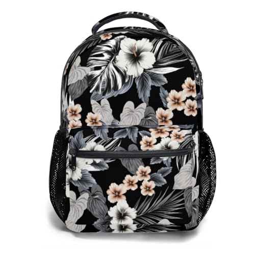 Ancordivo Hawaiian Floral Print Backpack
