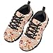 Yzaoxia Girls Boys Black Sole Sneakers Cute Corgi Dog Love Print Fashion Casual Kids Tennis Shoes Breathable Air Mesh Shoes Outdoor Athletic Shoes