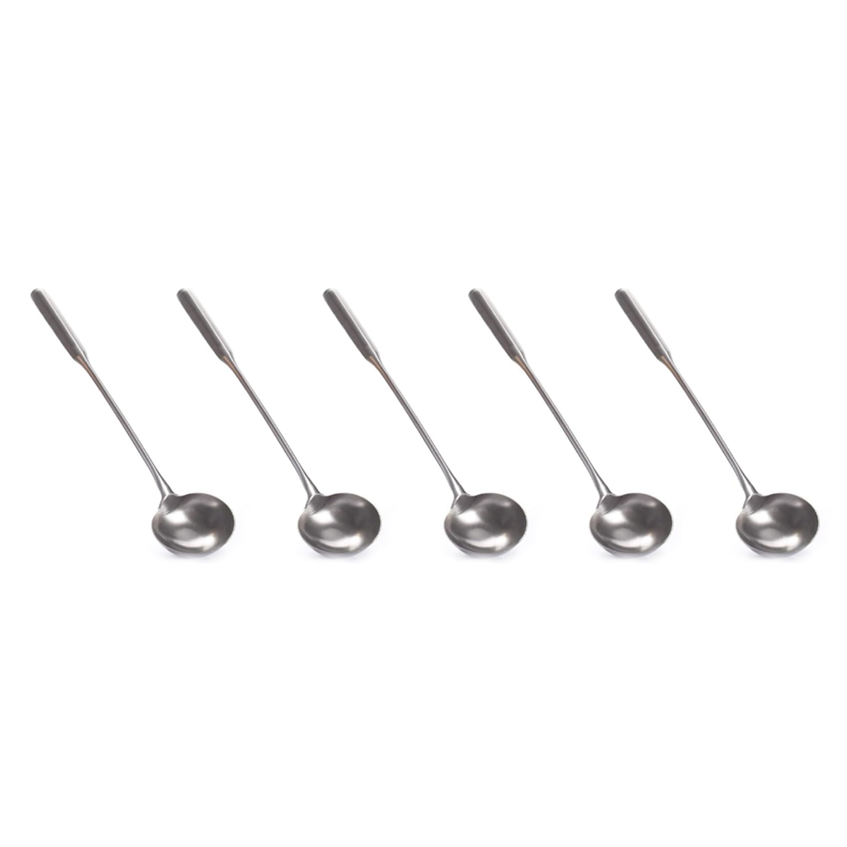 Spatule de wok et louche à soupe manche long en acier inoxydable