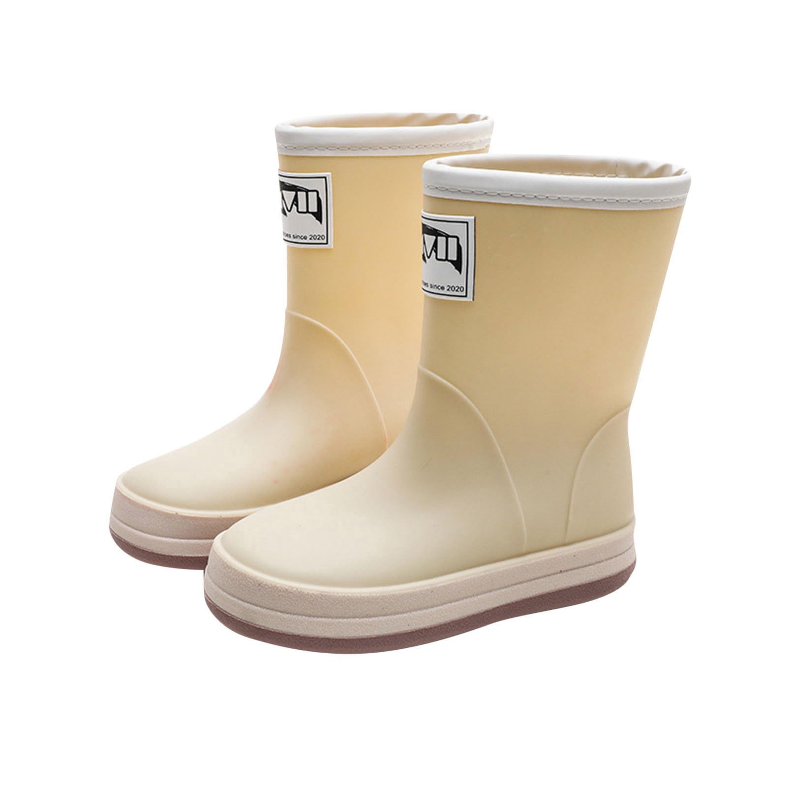 Stivali da Pioggia per Bambini Antiscivolo per Ragazze e Ragazzi, Scarpe per Bambini, Stivali Unisex per Bambini