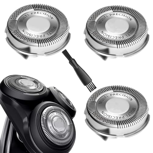 SH50/52 Replacement Heads for Philips Norelco Shavers Series 5000, PowerTouch, AquaTouch, OEM SH50 MultiPrecision Blades New Upgrade Head