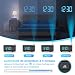 Radio Despertador Proyector, Liorque Reloj Despertador Digital con Gran VA Pantalla, Radio...