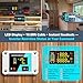 LANDERPOW 3000 Watt Pure Sine Wave Inverter 12V DC to 120V AC for RV, Truck, Solar, Home, Off-Grid, Power Inverter with 3 AC Outlet, 30W USB-C, 5V 3.1A USB, Hardwire Port, Remote Control, Surge 6000W