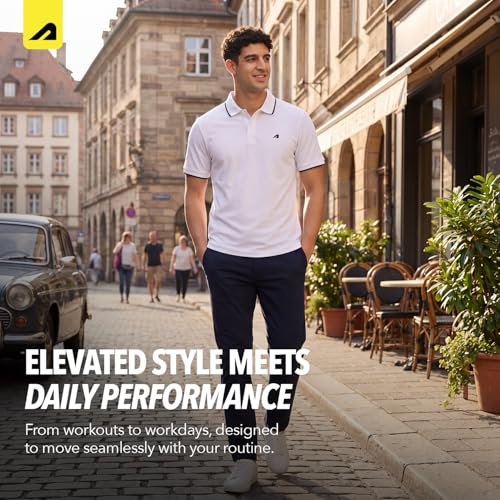 Image of Boldfit Polo Tshirts Shirts for Men Breathable Moisture-Wicking Regular Fit Anti-Static Fabric Quick-Dry & Durable Soft Lightweight Polo Tee for Casual Wear, Sports & Everyday Use