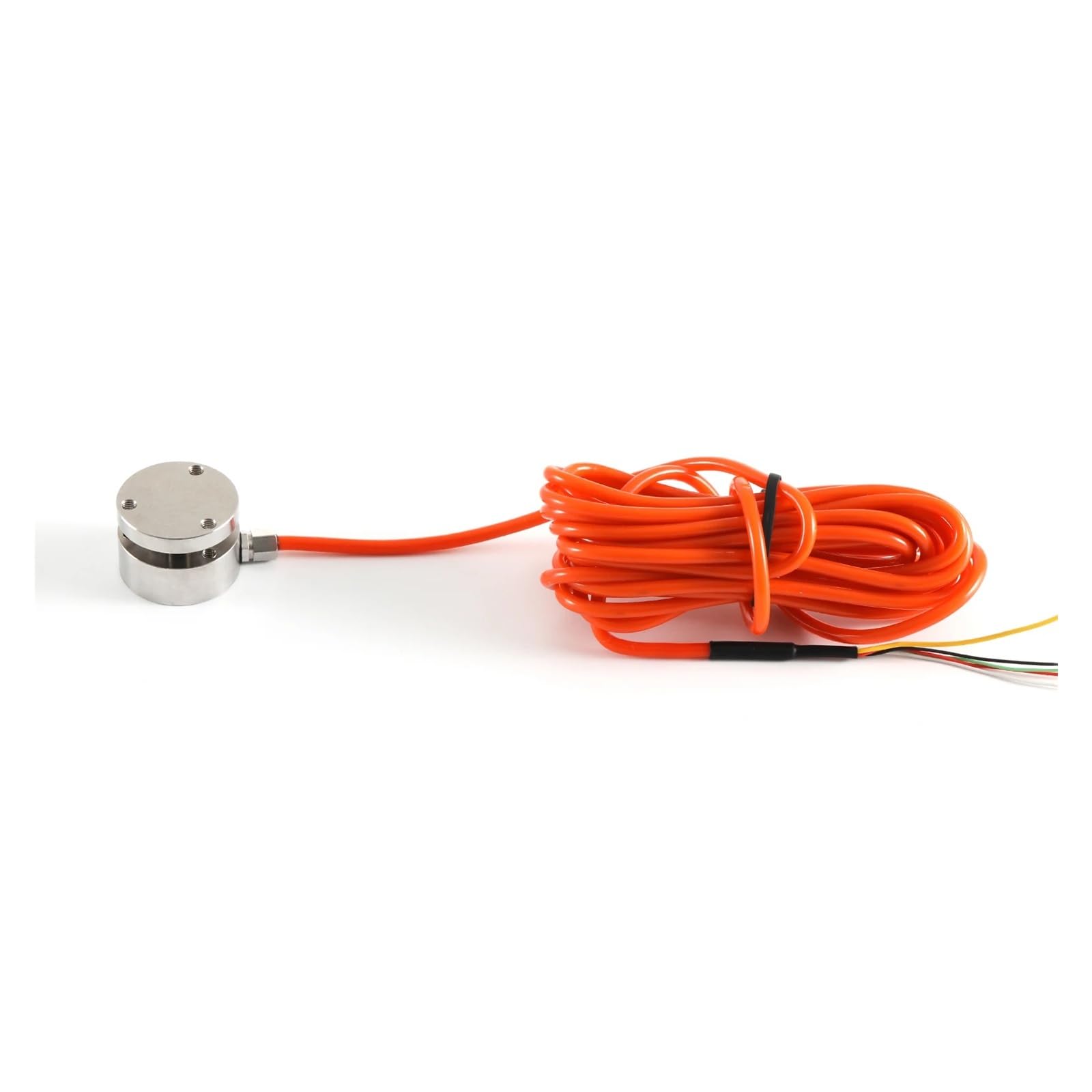 Produktbild von Mini-Wägezelle 0–2000 Kg – Balgtyp, φ25 Mm, 18 Mm Gewinde, 2 M Kabel, Hohe Präzision, Legierter Stahl