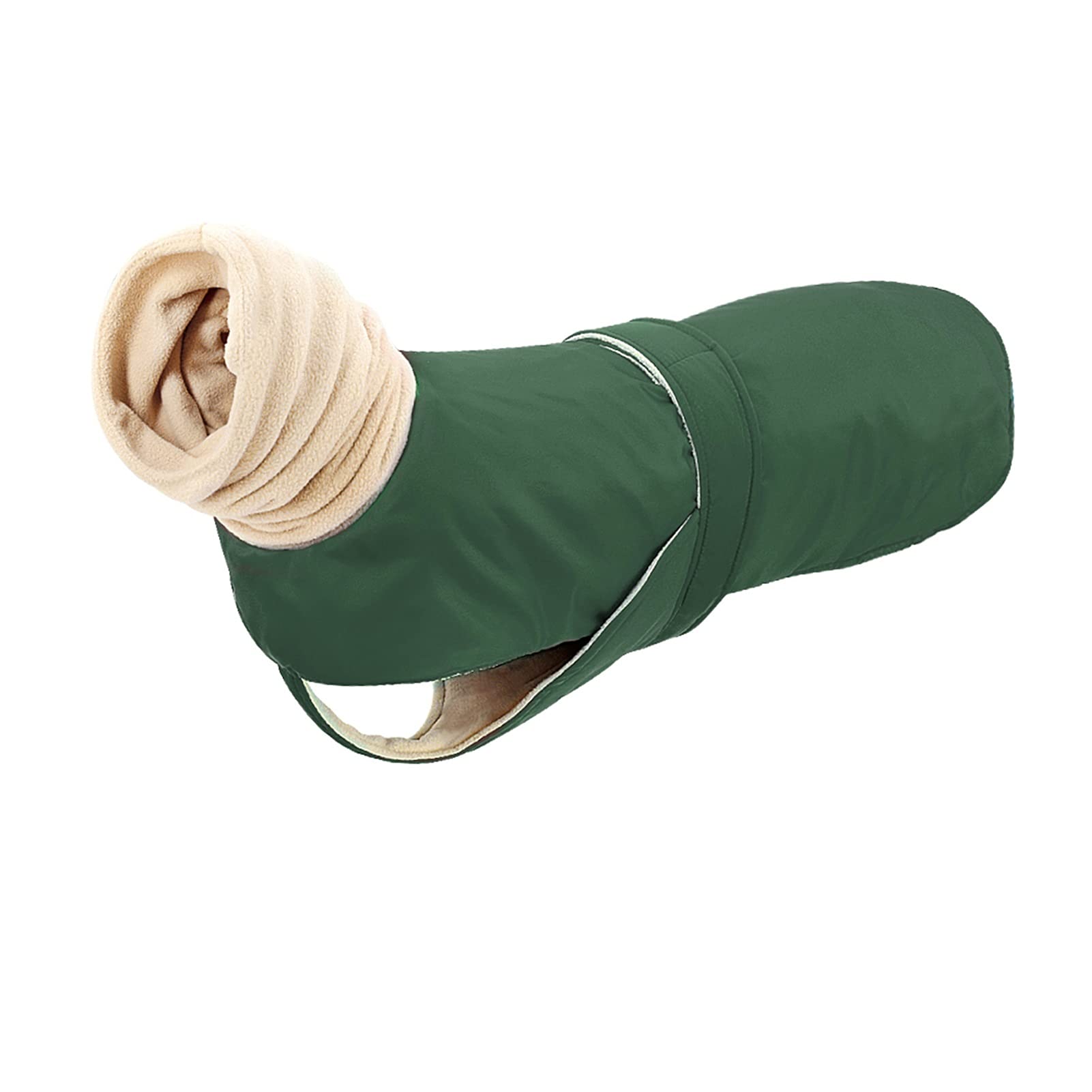 Manteau chien imperméable avec trou laisse pour promenades hivernales sous la pluie