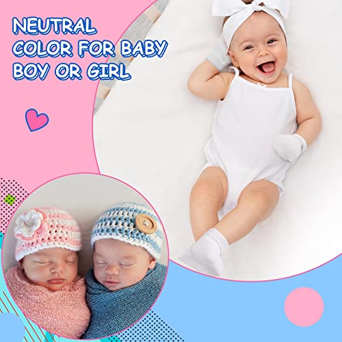 12 Pairs Baby Preemie Mittens Preemie Gloves No Scratch Baby Mittens Newborn Cotton Gloves for Premature Newborn Girls Boys3