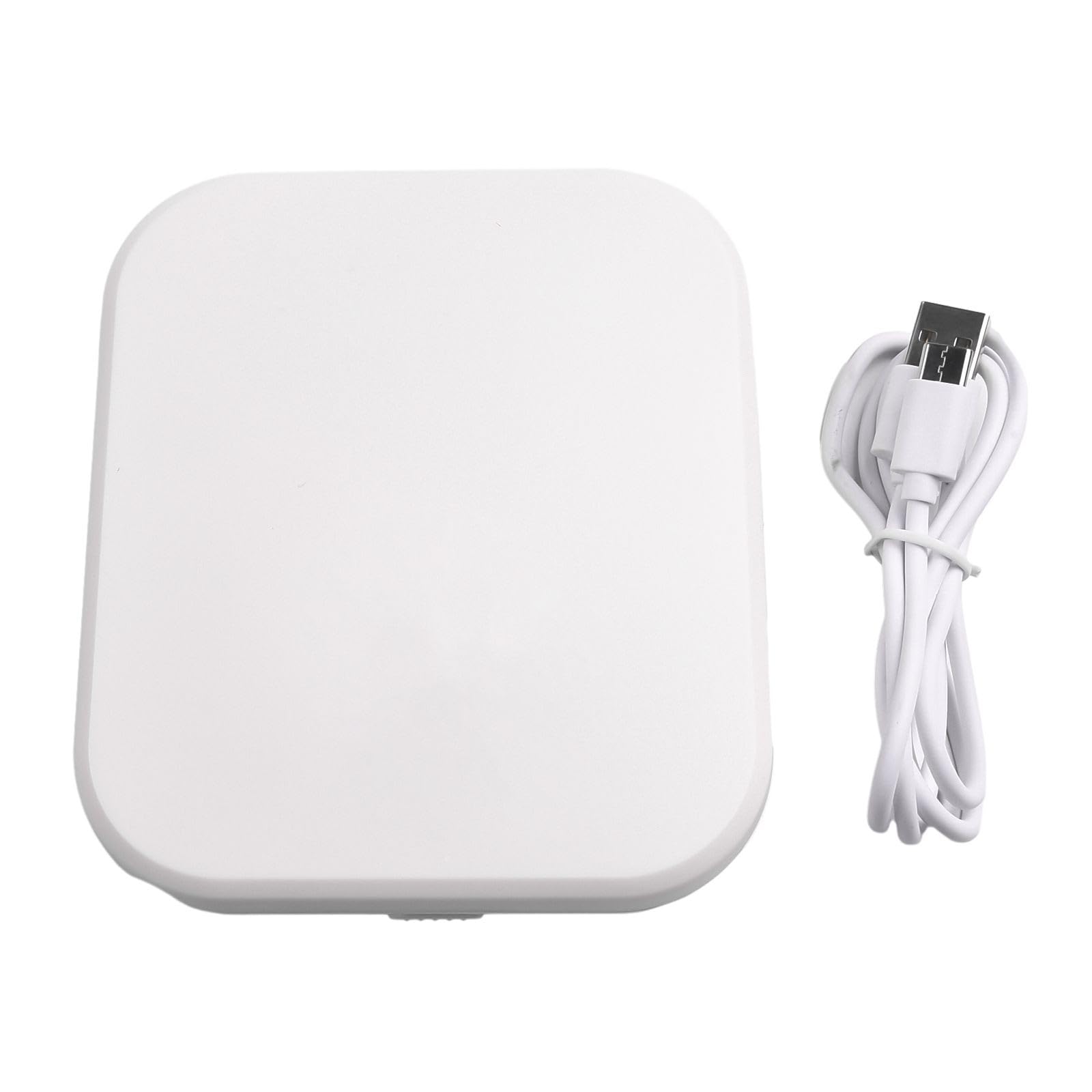 Custodia per ance e idratante con luce UV-C per sassofono e clarinetto, contiene 8 ance, batteria 700 mAh, bianco, blu, confezione da 3