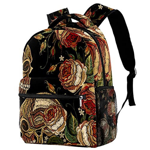 Sac à dos gothique romantique pour femme de grande capacité à porter à l'épaule
