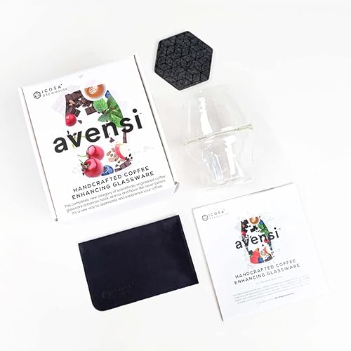 Miniatura 13 de AVENSI Solo VIDA - Cristalería para mejorar el café, juego de vidrio individual en embalaje completo