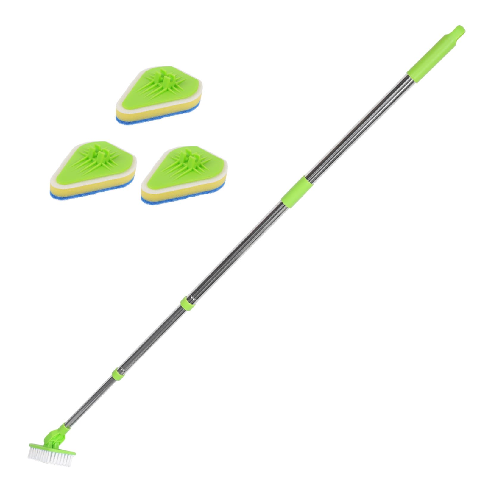 Brosse de nettoyage pour sols STOBAZA avec manche extensible