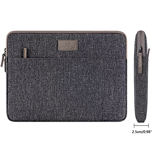 DOMISO-10-pulgada-Funda-para-portatil-Impermeable-con-tableta-Bolsa-de-transporte-para-de97-105-11iPad-Pro105iPad-AirMicrosoft-Surface-Go-2018Samsung-Galaxy-Tab-S3S4Lenovo-Ideapad-D330Gris