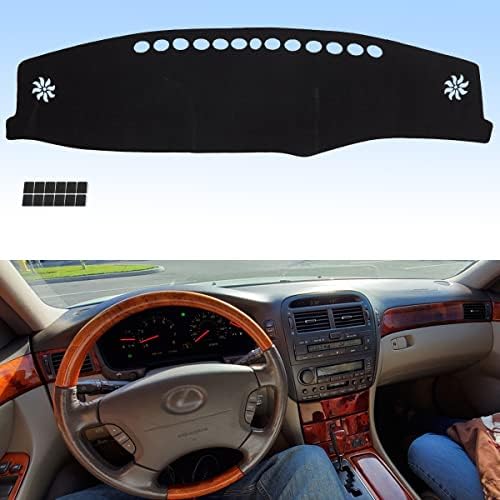 KUNGKIC Dash Cover Custom For Ford Mustang 2024 2025 Interior Dashboard Pad Carpet Mat Flannel Sunshield Protector Pad Accessories Non-Slip Black - Foto 10