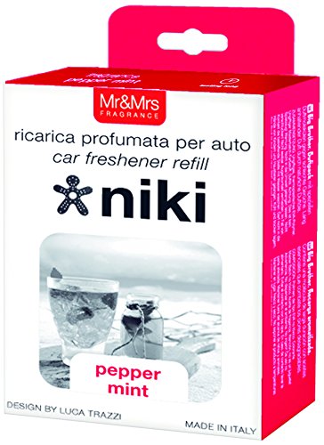 Mr&Mrs Fragrance Niki Recharge de menthe poivrée pour voiture