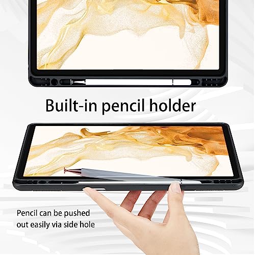 Tablette housse protection Samsung Galaxy Tab S8 Plus antichoc multi-angle