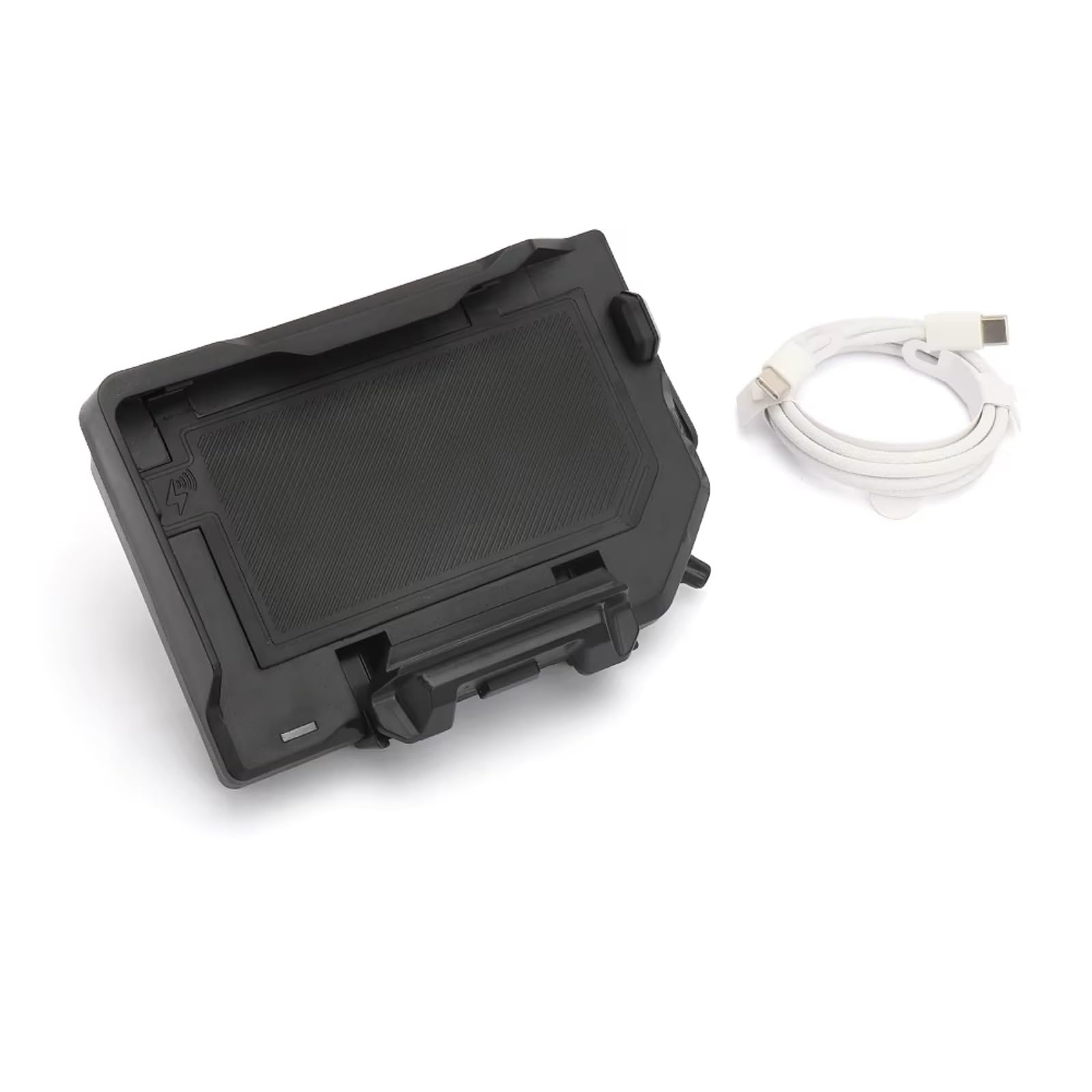 Supporto Per Telefono Moto Per BMW R1300GS F750GS F850GS R1250GS R1200GS LC Per Adventure Supporto Navigazione Cellulare Moto(Wireless- White Line)