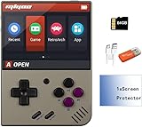 【Packliste】Miyoo Mini Plus Spielkonsole x1, 64G TF-Karte x1, gehärtete Glasfolie x1, Typ-C Datenkabel x1, Kartenleser x1, Benutzerhandbuch x1. Wenn es irgendein Produktproblem gibt, fühlen Sie sich bitte frei, den Kundendienst zu kontaktieren.